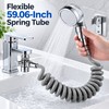 Washbasin Shower Extender for Hair Washing – Handheld Faucet Shower
