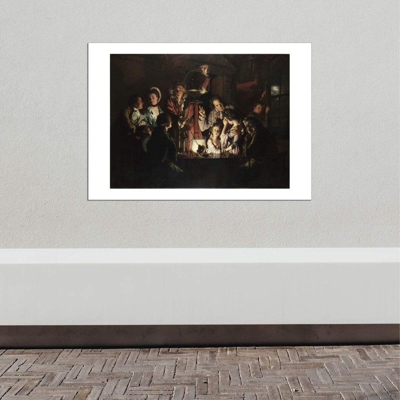 Spiffing Prints Joseph Wright - An Experiment on a Bird