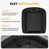 Black Center Console Cover Armrest Lids with Base for 07-13