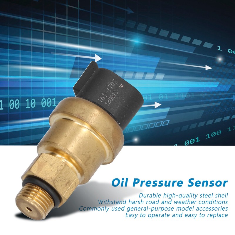 TOSD‑04‑152A 6‑36V Oil Pressure Sensor Flexible Steel Excavator Accessories for