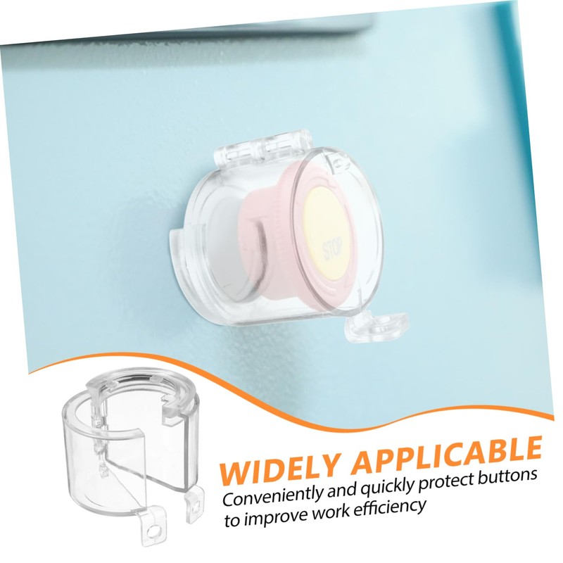 DOITOOL Button Guard The Switch Power Supplies Switch Cover Push