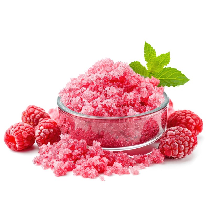 Raspberry Sugar Scrub (8oz, Raspberry)