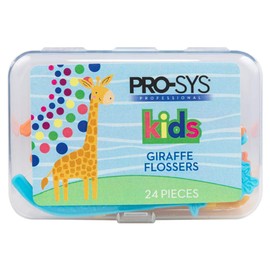 PRO-SYS® Kids Dental Floss Picks - 24 Count (Pack of 3) 72 Total Picks. BPA Free