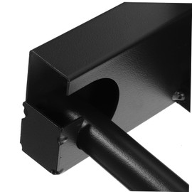 Hemoton Roll Supermarket Roll Bag Hanging Grocery Bag Organizer Produce Bag Dispenser Holder Hanging Rack Produce Bag Holder Wall Mount Wall-mounted Display Stand Stainless Steel