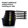 Oxo Measuring Cup Set 6 pcs in Black, 8.89 x