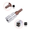 sourcing map 2pcs 1/4" Drive x T20 Torx Bit Socket,
