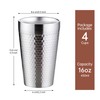 BEFOY Pint Cup - 16oz Double Layer Cup Wall Stainless
