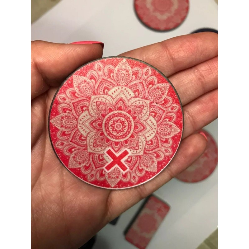 magnetizate Kit De 12 Imanes Grandes Para Biomagnetismo Con Diseño