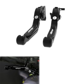 xitomer Fit for CB650F NC750S CNC Motorcycle Adjustable Brake Clutch Levers, Fit for CB650F CBR650F 2014-2018, CB650R 2019-2023, Foldable Extendable Motorcycle Handle Levers (Black)