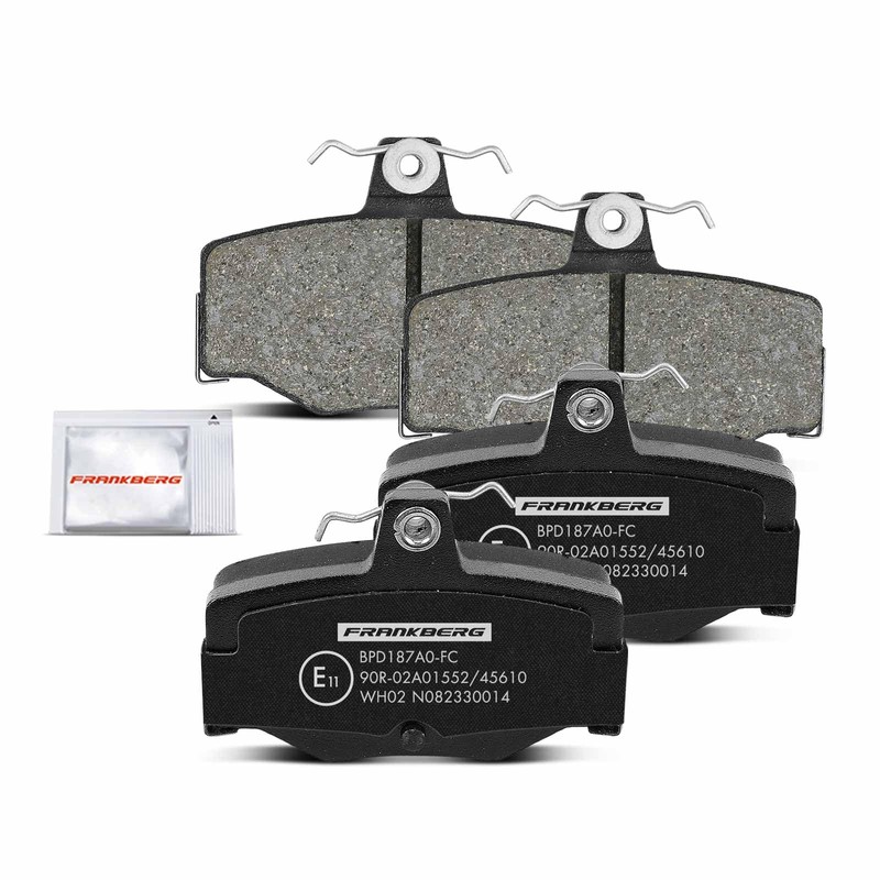 Frankberg 4x Brake Pad Set Compatible with Almera II N16