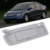 Sun Visor Grey Stylish Look Sun Shielding Visor Mirror with