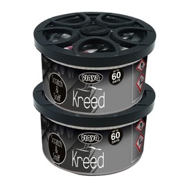 Flava Flava Couture Car Air Freshener Tin - Kreed (Pack of 2) - Strong, Odour Eliminating Designer Perfume Inspired Car Accessories ?C Premium Scented Air Freshener for Men or Women - Lasts 60 Days