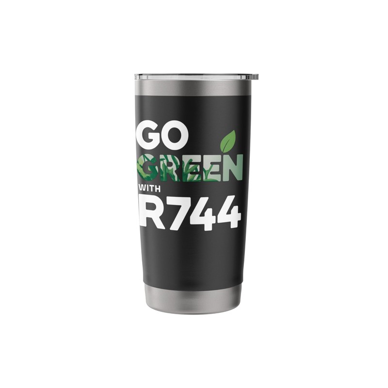 Green with R744 Refrigeration Tech Stainless Steel Insulated Tumbler