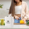 Perfnique Kitchen Compost Bin, 1.7 Gallon Countertop Compost Bin with