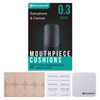 Focusound Saxophone & Clarinet Mouthpiece Cushions, Thin, 0.3mm Clear, 8-Pack…