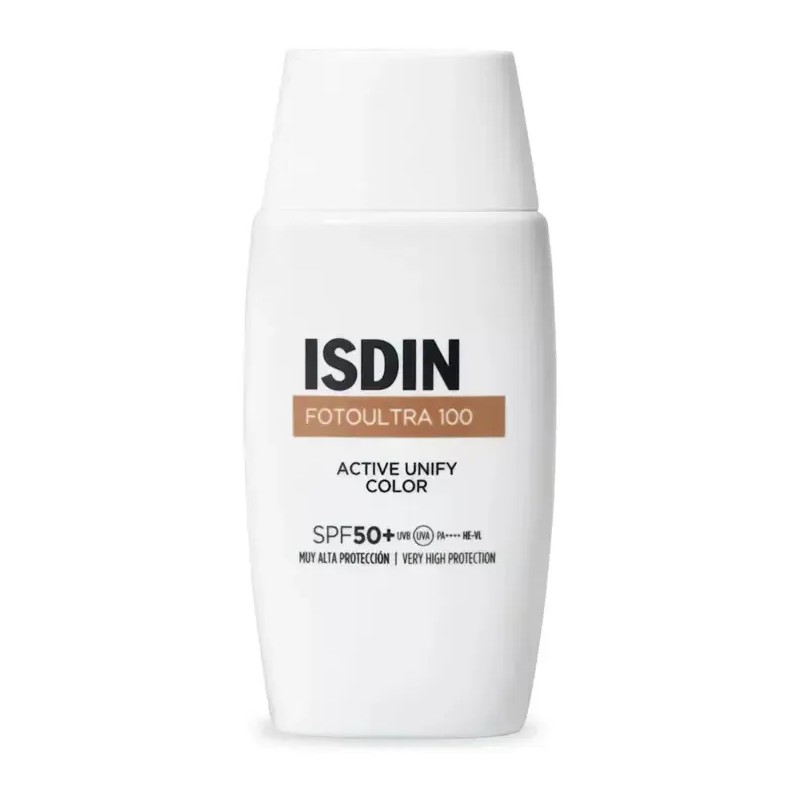 Bloqueador Foto Ultra 100 Isdin Active Unify Color Spf 50