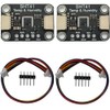 2PCS SHT41 Temperature Humidity Sensor Module, I2C, ±0.2℃ Precision, Temp/RH,