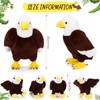 Lenwen 5 Pcs Eagle Stuffed Animal Bulk 1 Plush Mommy