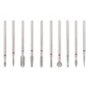 10pcs Nail Drill Bit Set Professional Home Salon Emery Cuticle
