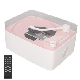 Portable CD Player with Bluetooth, Retro CD Player for Home, HiFi Sound Speaker Supports AUX USB CD Music Player with Remote Control, Dust Cover