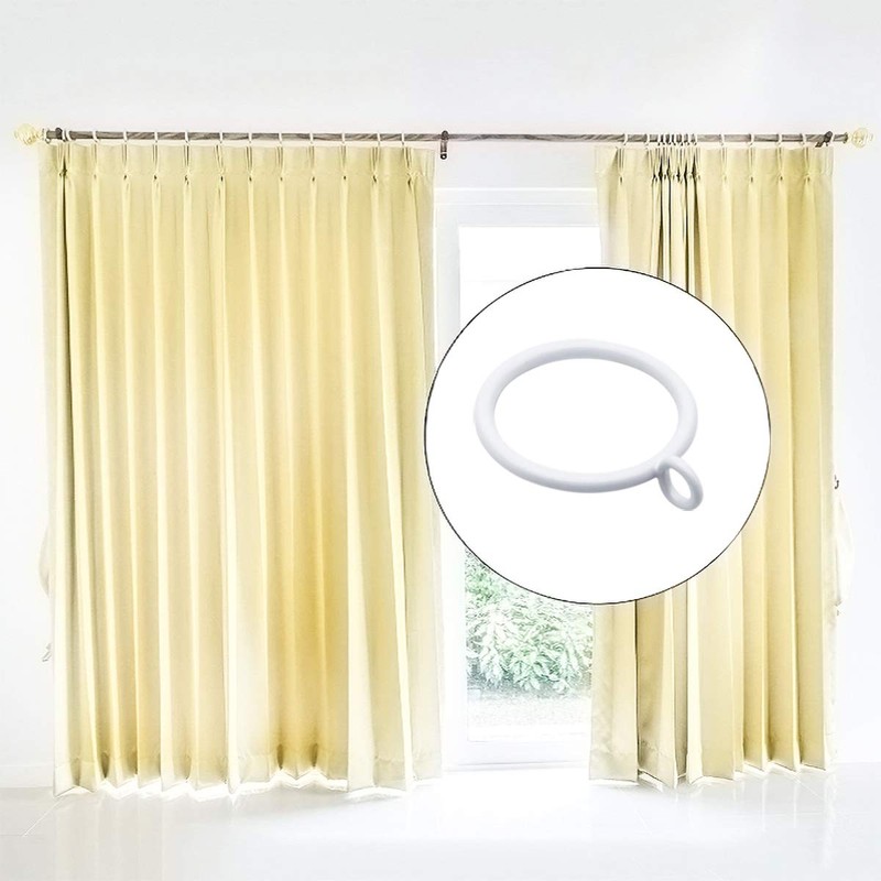 KaiYi Curtain Ring Hook, 1.5 inches (38 mm), Sliding Ring,