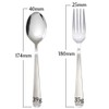 Tsubame Dinner Cutlery Set, Spoon/Fork, Stainless Steel 18-0 (Made in
