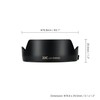 JJC EW-65C Lens Hood for Canon RF 16mm F2.8 STM