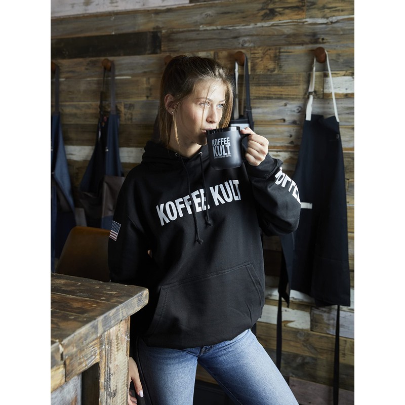 Koffee Kult Half Caff Coffee Whole Bean Dark Roast Half