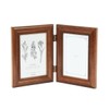 Fuji Color 4522TL Photo Frame, Wooden, Large Size x 2