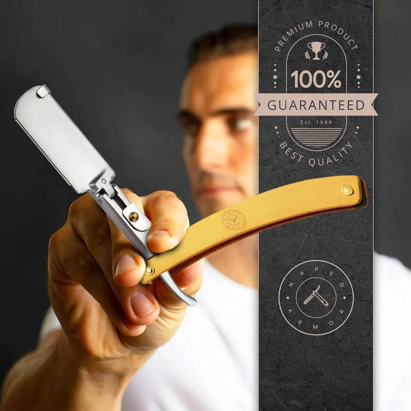 Best Shavette Straight Razor - Replaceable Blade Straight Razor, Metal