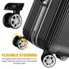 Kisangel Suitcase Wheels - 4Pcs Luggage Wheels Trunk Wheels Suitcase