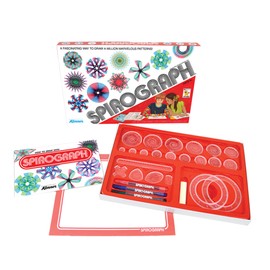 Spirograph Retro Deluxe Set – Arts and Crafts, Kids Toys, Art Supplies, Craft Supplies, Drawing Kit, Spiral Art, Reproduction of Classic Gear Design Kit, Pens, Design Sheet Included, Ages 8+