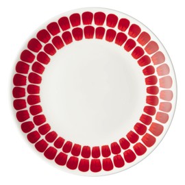 Arabia 24h Tuokio 100764 Plate, 7.9 inches (20 cm), Red