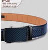 BULLIANT Men's Ratchet Leather Belt, Automatic Clasp, for Men’s Suit,