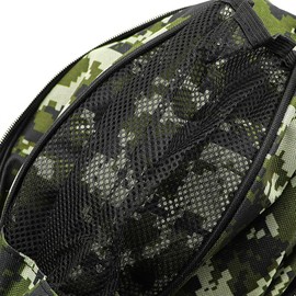 Hsthe Sea Green Waterproof Basketball Bag, Sports Bag, Duffel Bag, Training, Sports Ball Holder, Shoulder Bag, Gym Bag, Storage Bag with Bottle Holder