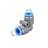 sourcing map Elbow Push to Connect Air Fittings 8mm Tube