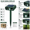 Solar Animal Repeller for Outdoor Use – Ultrasonic Motion Sensor