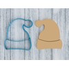 Santa Hat - Cookie Cutter/Sugar Cookie/Fondant/Clay (1359)