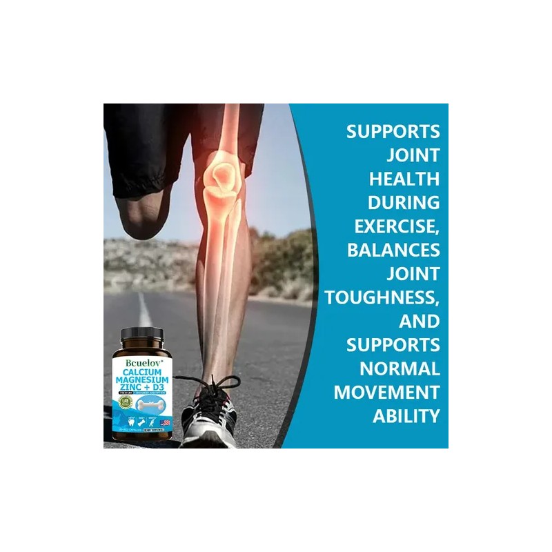 Suplementos Dietéticos Calcio Magnesio Zinc Bcuelov