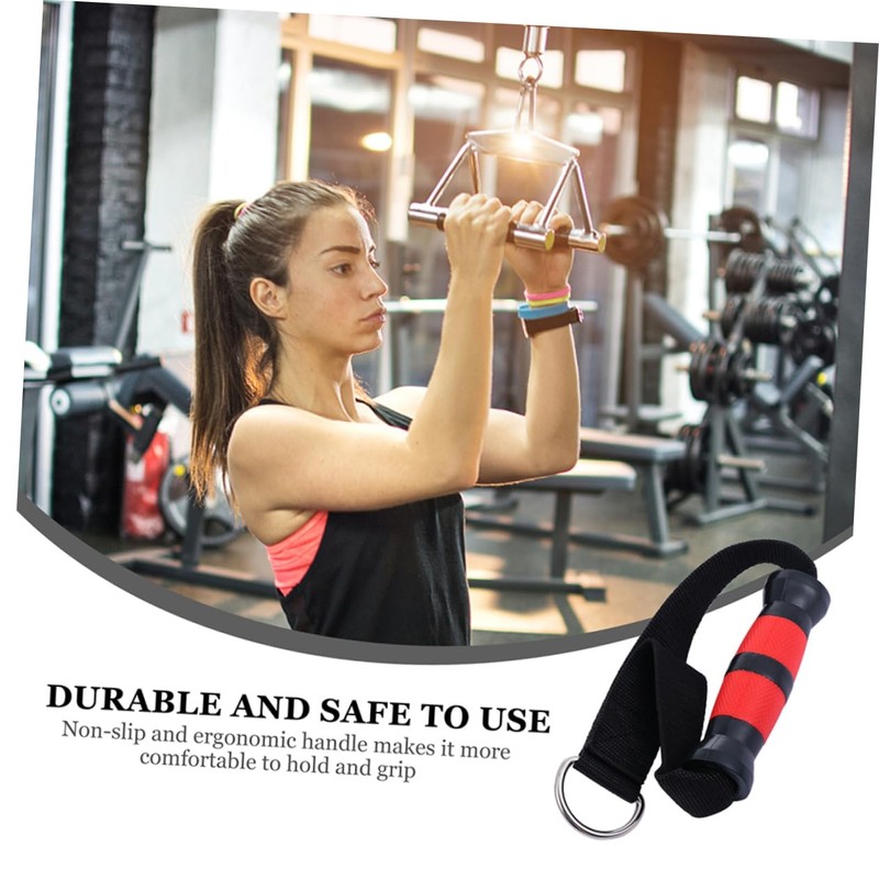 BESPORTBLE 2Pcs Sports Pull Handle Heavy Duty Fitness Equipment Attachment