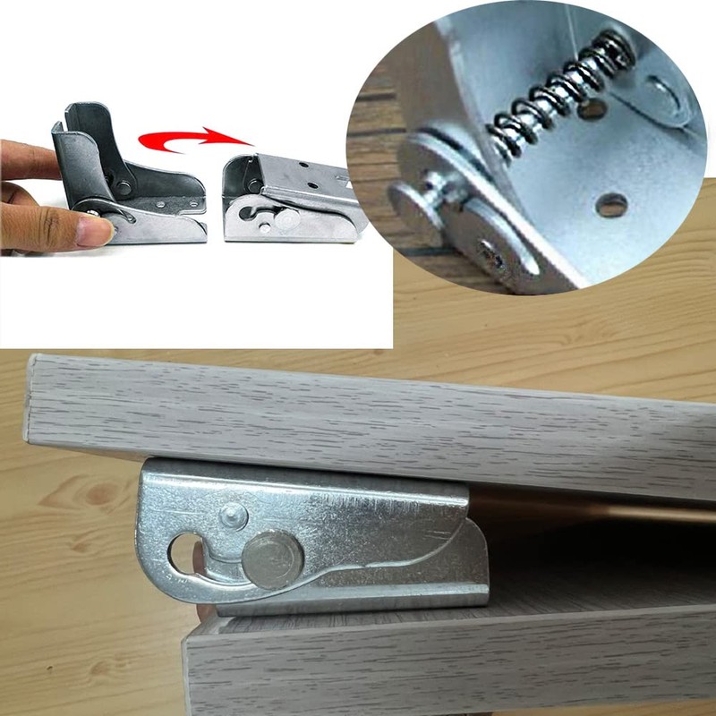 Folding Table Hinges - Self Locking Hinge Leg Accessories -