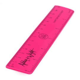 Ashton and Wright - 6 Inch / 15cm Rulers - Shatter Resistant - Pack of 10 Tropical Neon