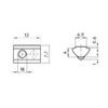 100x T-Slot Nuts 5 Pieces M3 Nut 5 Type I