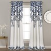 Lush Decor Tanisha Curtains - Light Filtering Window Panel Set,