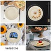 Wrova Wheat Straw Dinner Plates 10 Inch Unbreakable Set of