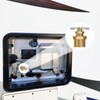 RVGUARD 1/2'' RV Water Heater Replacement Drain Valve with PTFE