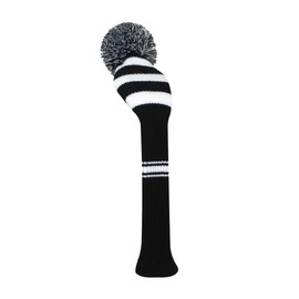 Scott Edward 1 PCS Knit Woods Golf Club Covers Fits Driver Wood #1 Fairways #3#5#7 Hybrids/UT with Long Neck & Rotating Number Tags