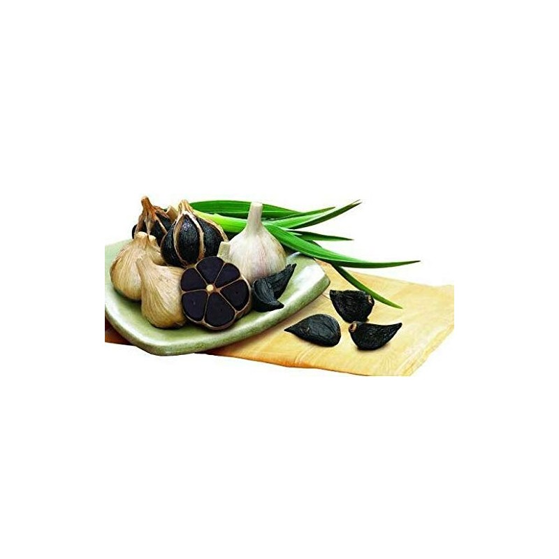 Peeled Black Garlic "Organic American" Aged and Fermented 120 Days