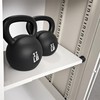 zsttion Adjustable Locker Organizer Shelf, 30LB Load-Bearing Metal Locker Shelf