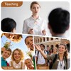 Teacher Voice Amplifier with 2 Wireless Mic & Magnetic Lavalier,